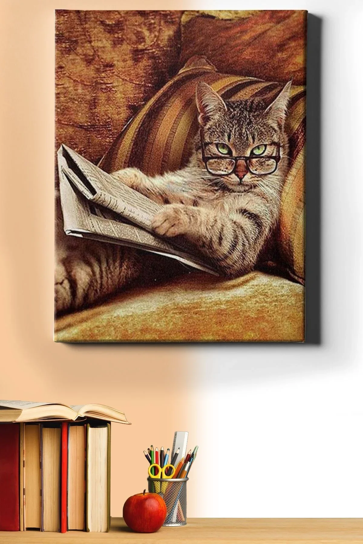 Sayılarla Boyama Seti Kasnaklı Entel Kedi
