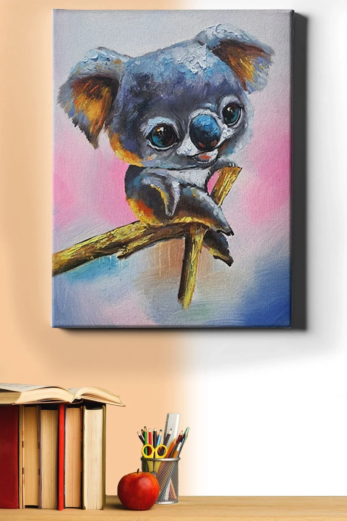 Sayılarla Boyama Seti Kasnaklı Minik Koala