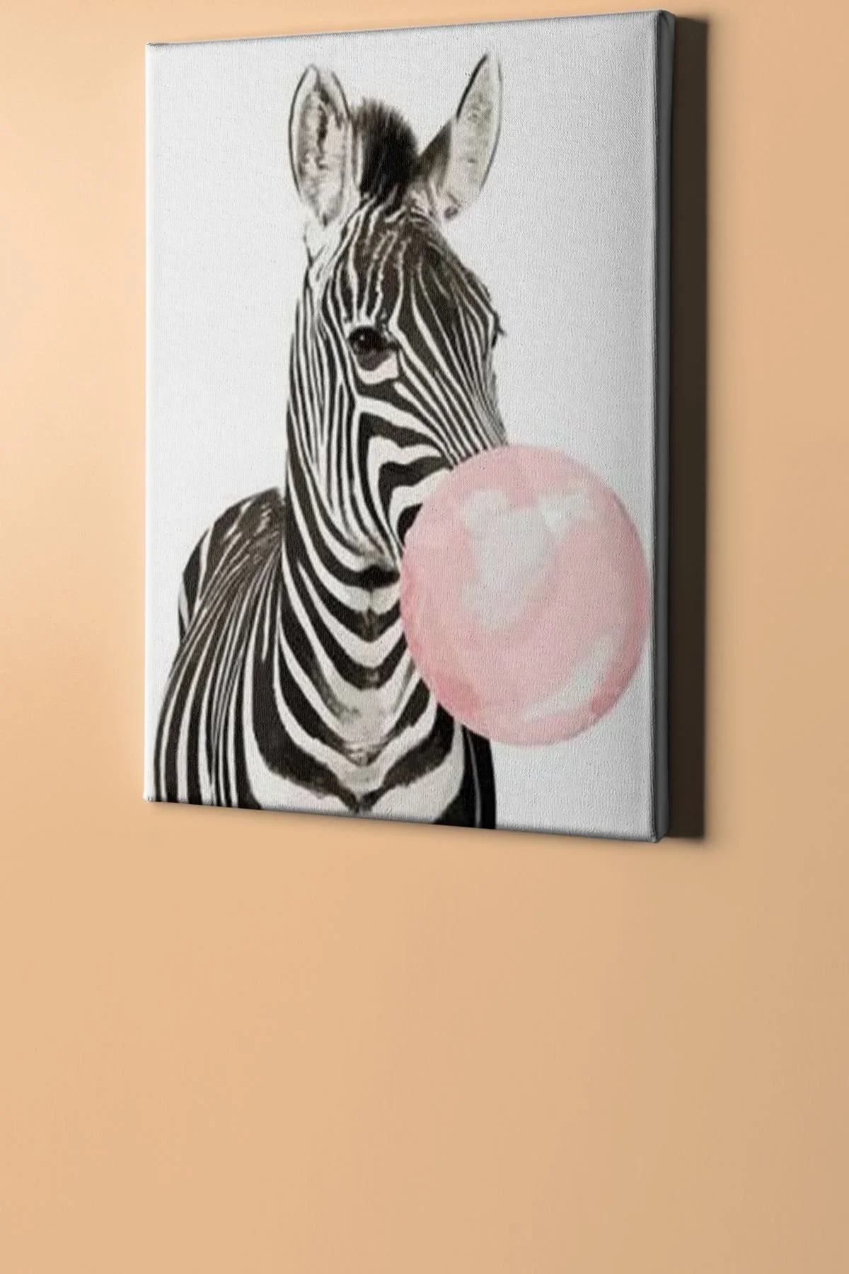 Sayılarla Boyama Seti Kasnaklı Sakız Düşkünü Zebra