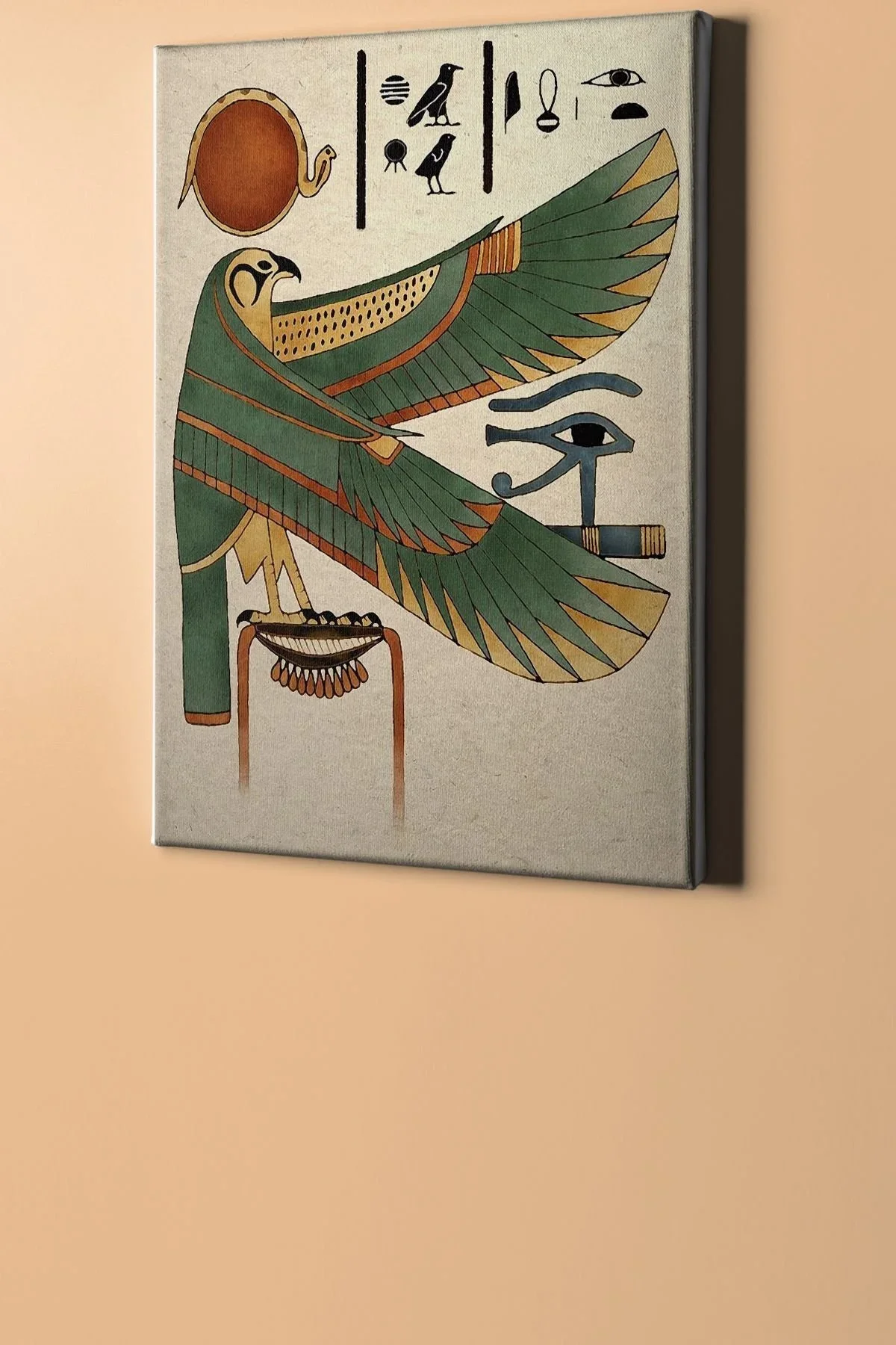 Sayılarla Boyama Seti Kasnaklı Horus