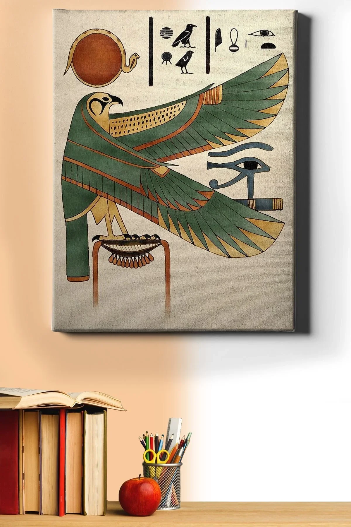 Sayılarla Boyama Seti Kasnaklı Horus