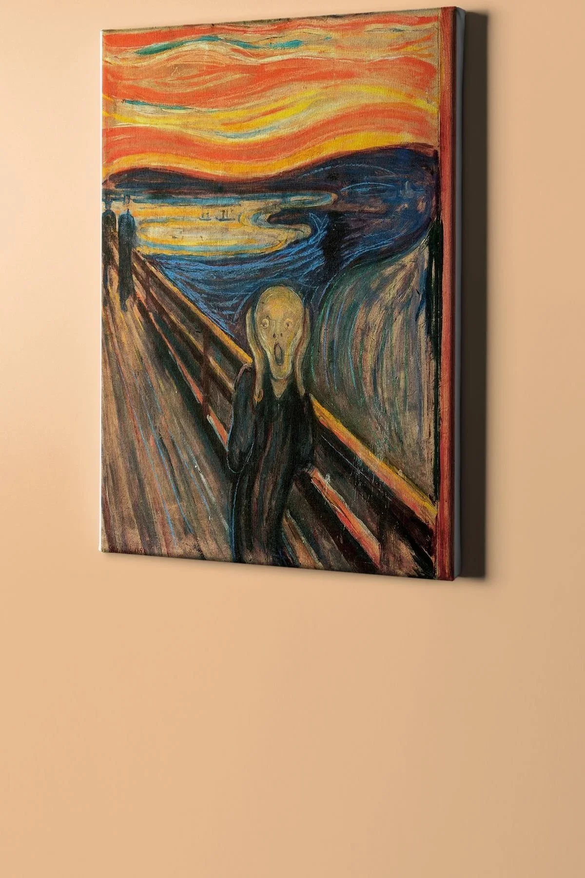 Sayılarla Boyama Seti Kasnaklı Munch Çığlık