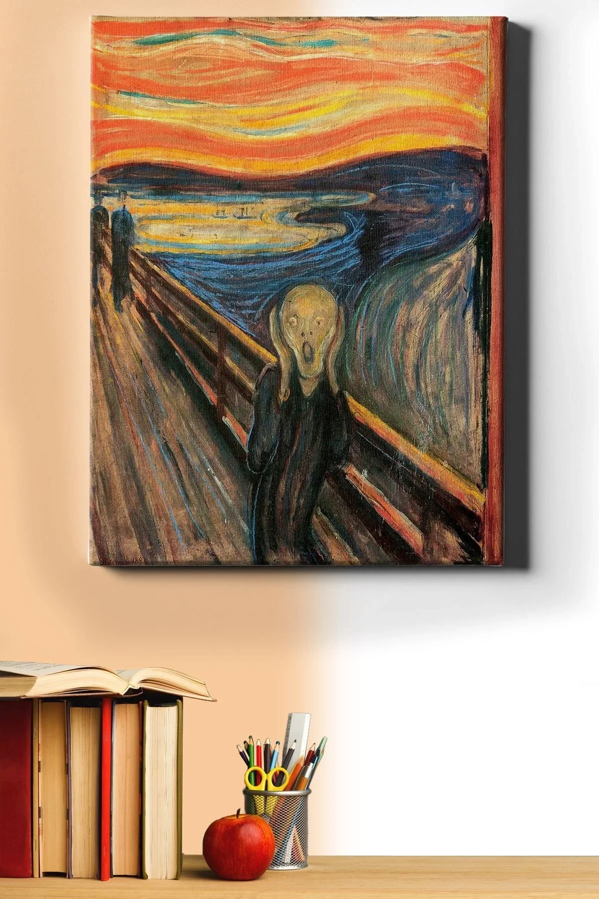 Sayılarla Boyama Seti Kasnaklı Munch Çığlık