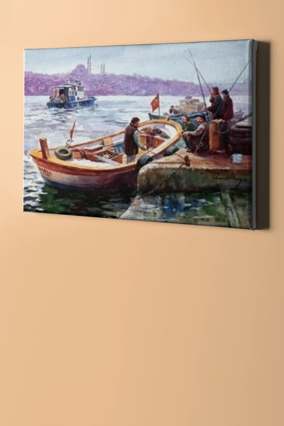 Sayılarla Boyama Seti Kasnaklı Boğazdaki Balıklar
