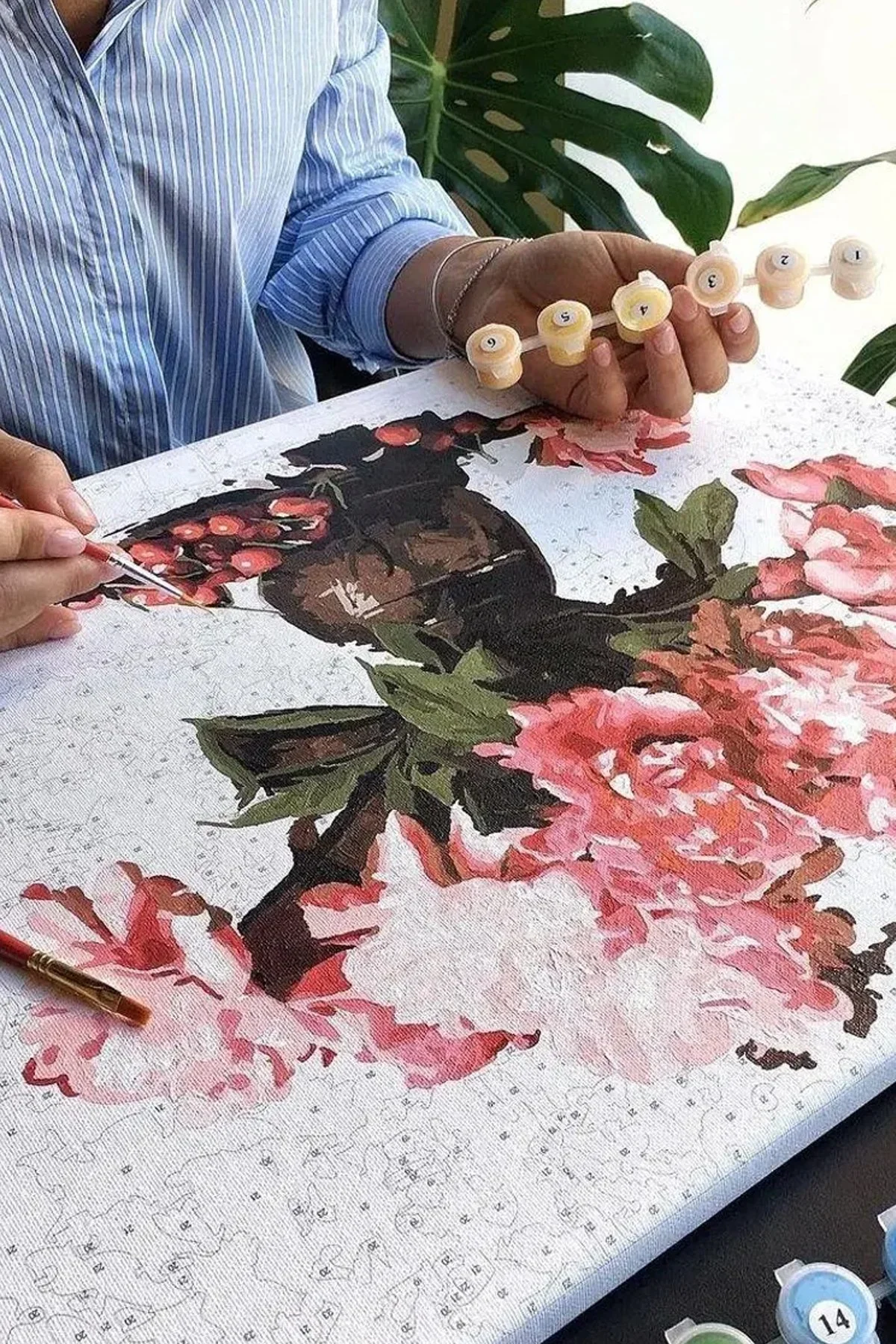 Sayılarla Boyama Seti Kasnaklı Sonbahar Şehri