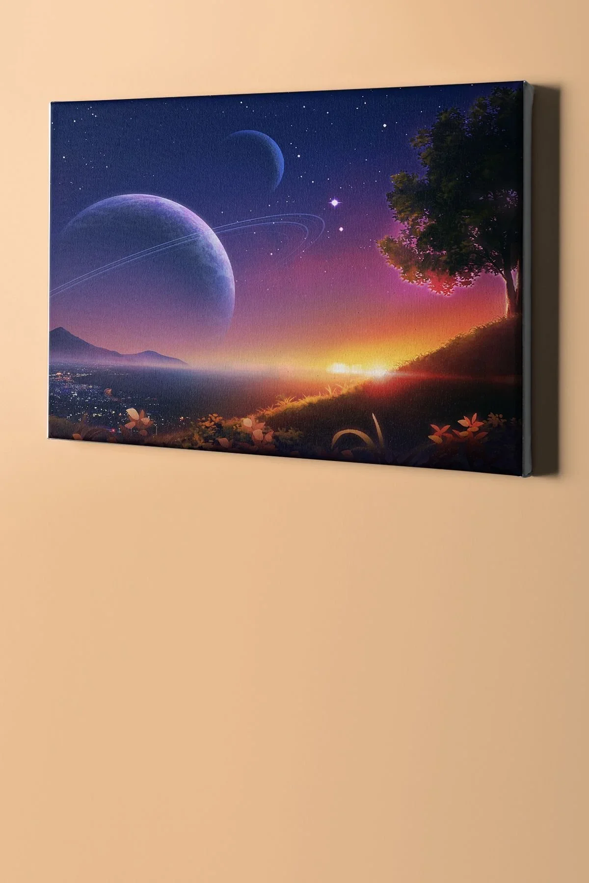 Sayılarla Boyama Seti Kasnaklı Fantazi Gökyüzü