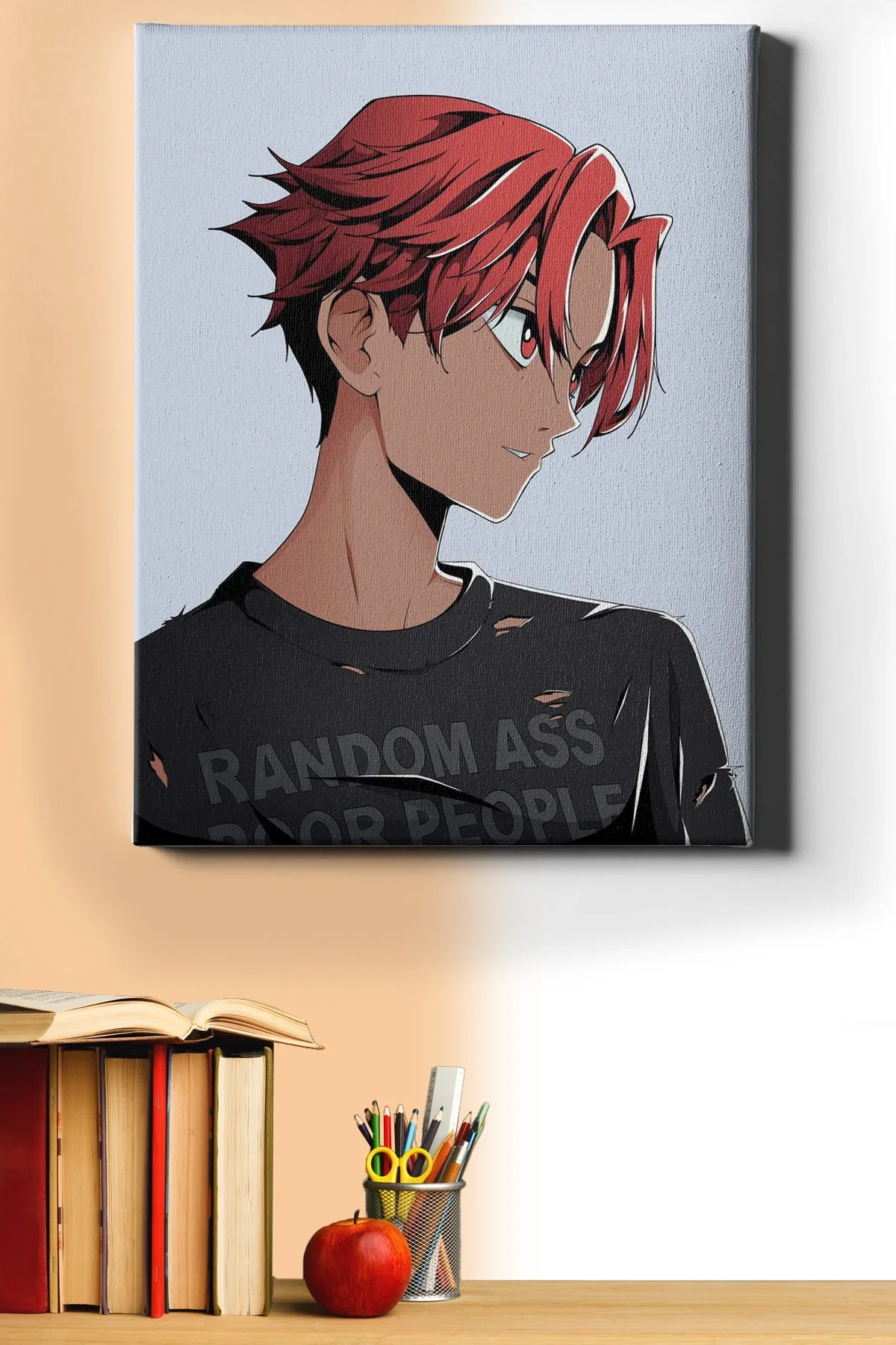 Sayılarla Boyama Seti Çerçeveli Kasnaklı Serseri Anime