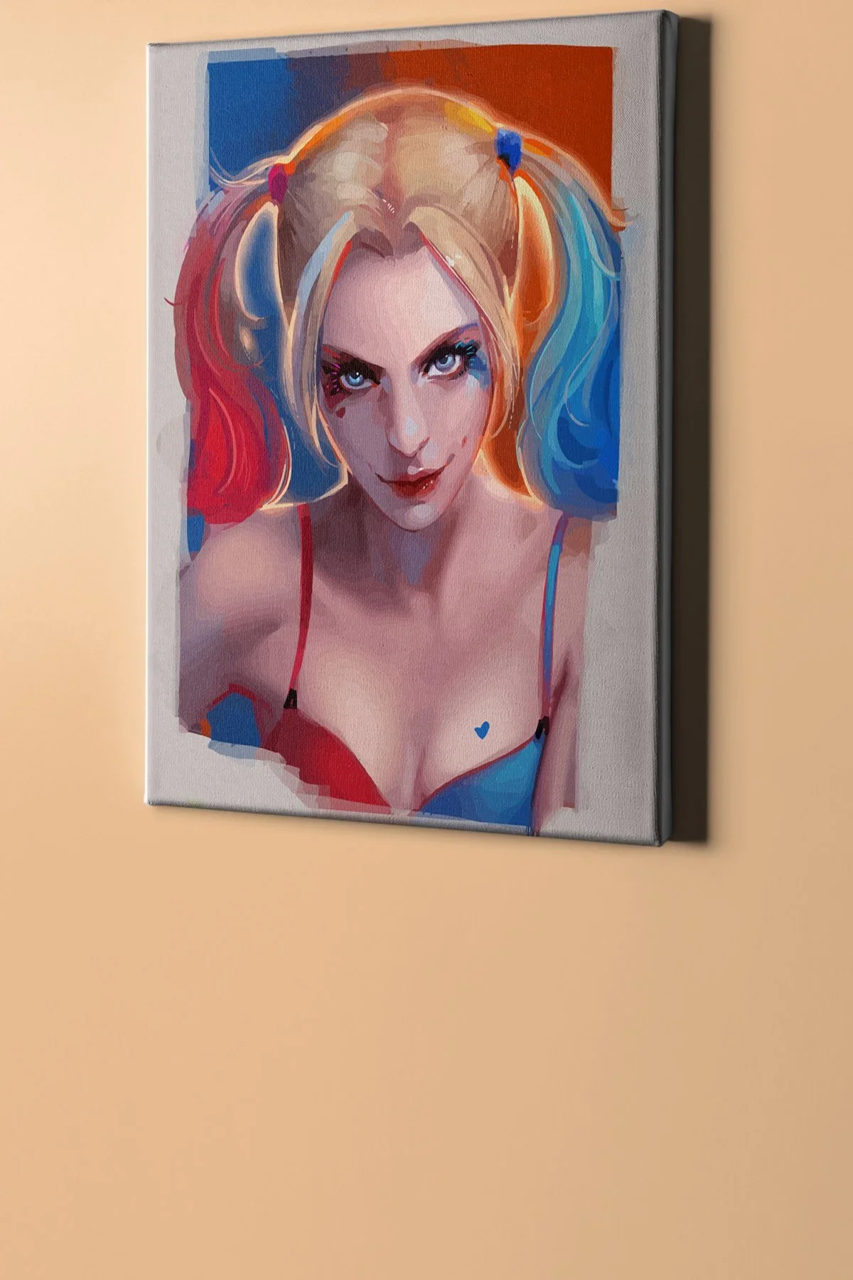 Sayılarla Boyama Seti Kasnaklı Harley Queen