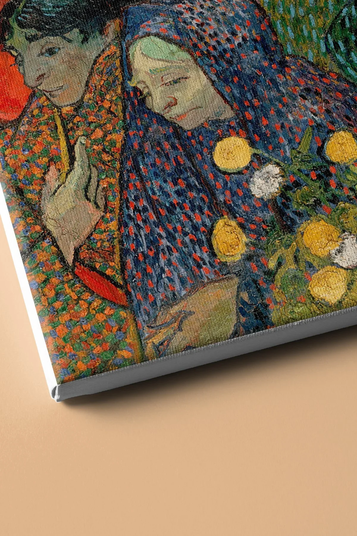 Sayılarla Boyama Seti Kasnaklı Van Gogh Arlesli Kadınlar