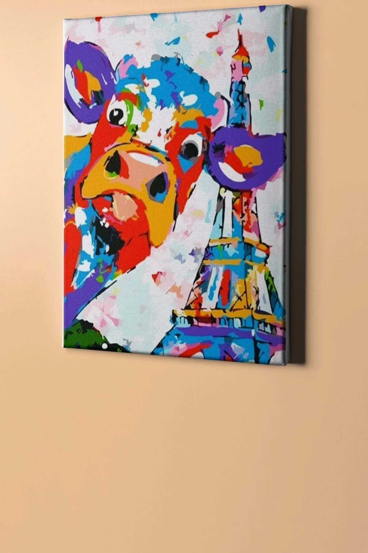 Sayılarla Boyama Seti Kasnaklı Inek Ve Eyfel