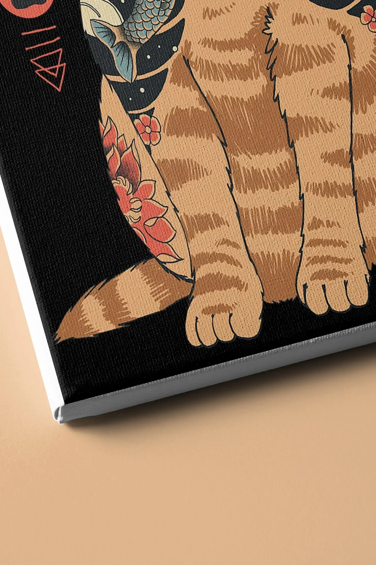 Sayılarla Boyama Seti Kasnaklı Samuray Kedi