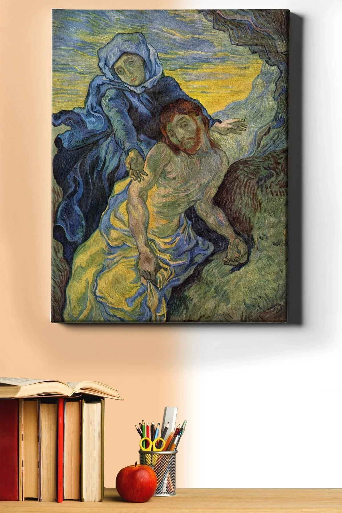 Sayılarla Boyama Seti Kasnaklı Van Gogh Pıeta
