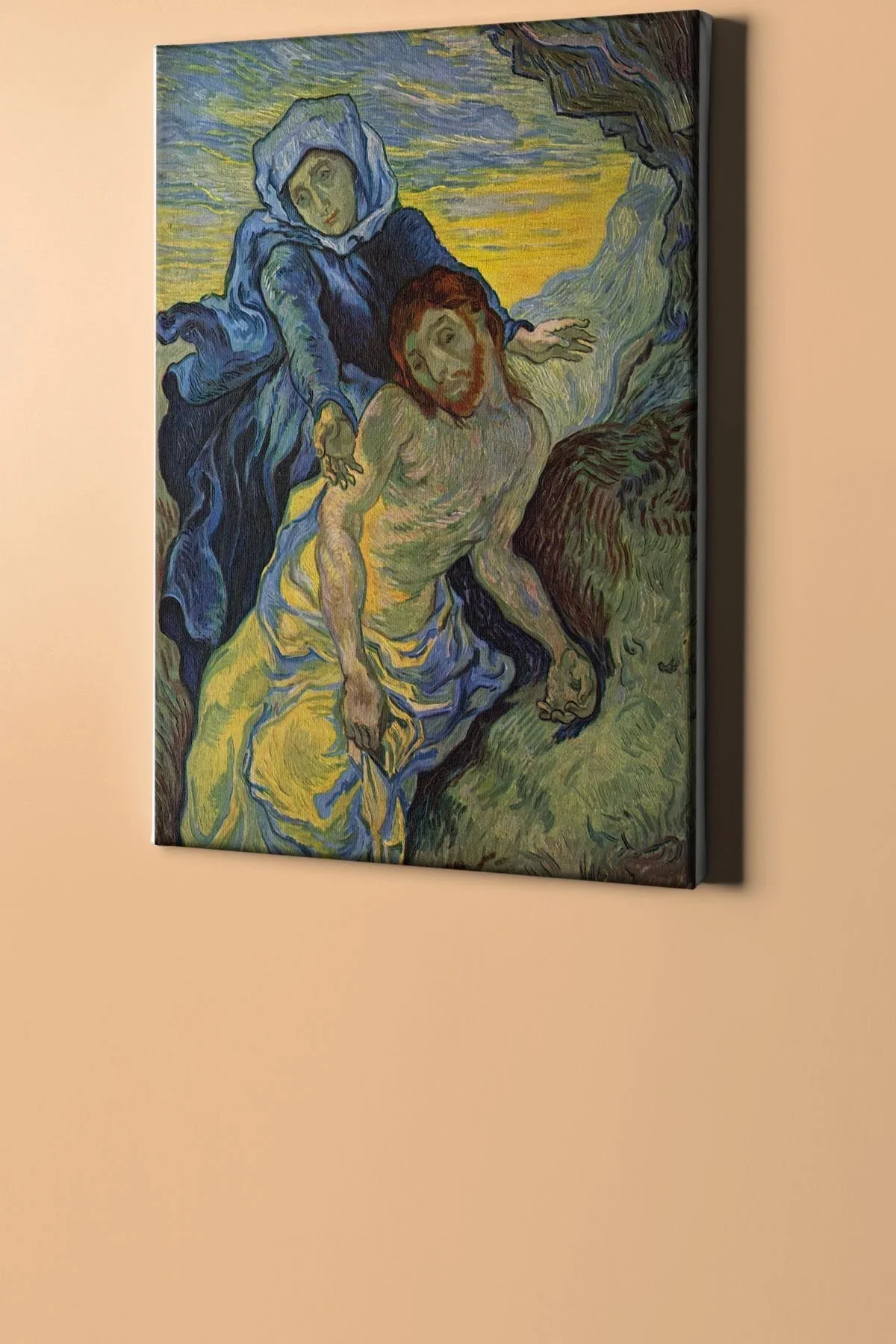 Sayılarla Boyama Seti Kasnaklı Van Gogh Pıeta