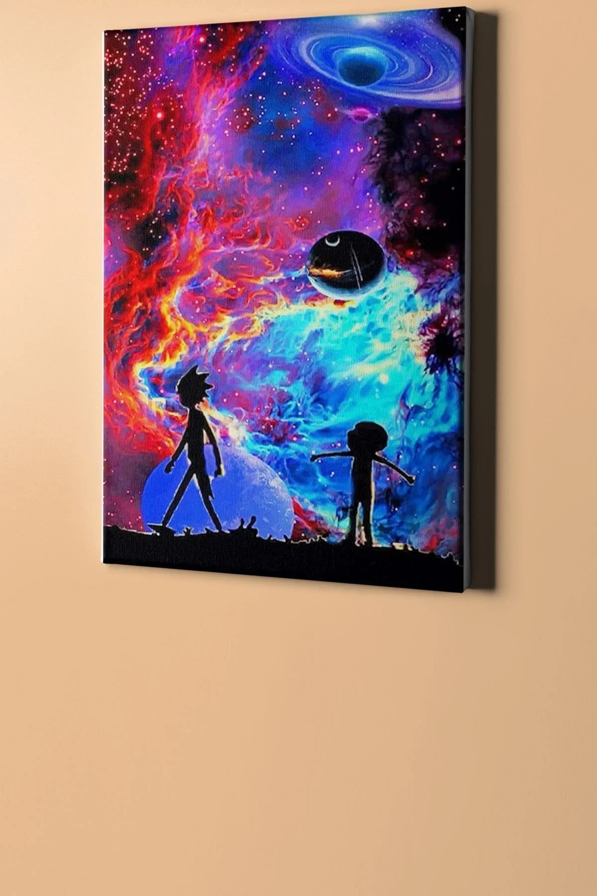 Sayılarla Boyama Seti Kasnaklı Rıck Ve Morty Galaksi
