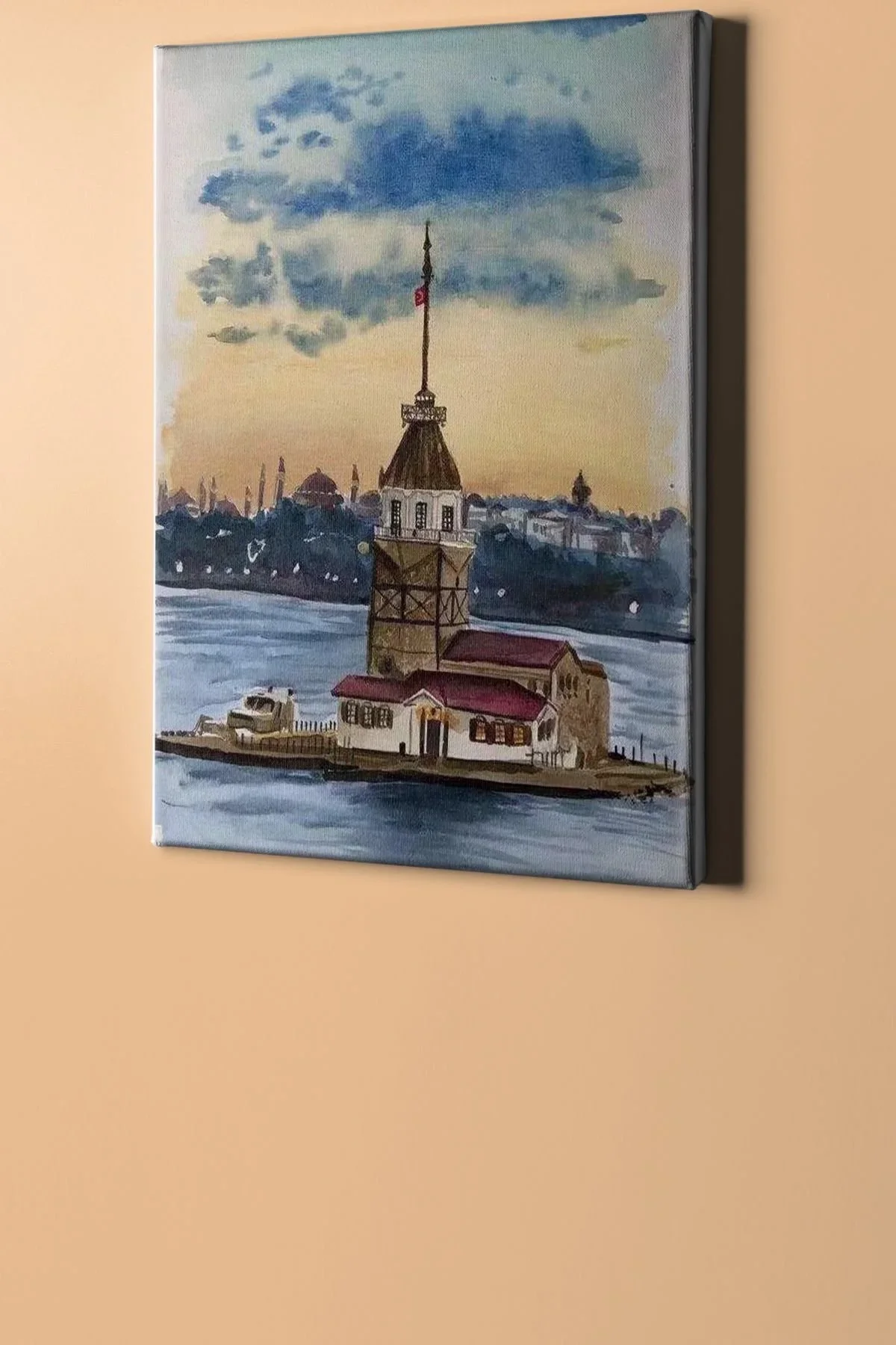 Sayılarla Boyama Seti Kasnaklı Kız Kulesi'nin Hüznü