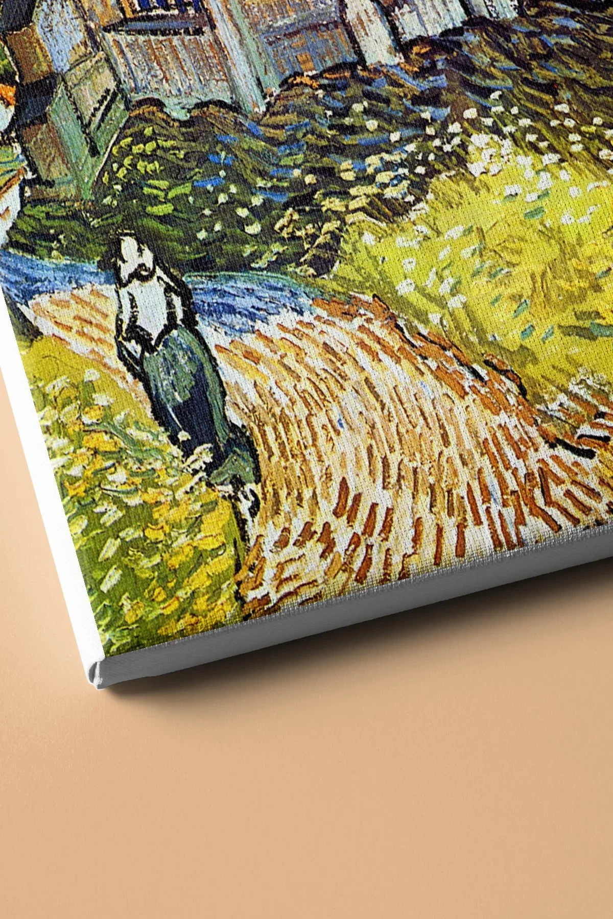 Sayılarla Boyama Seti Kasnaklı Van Gogh Auvers'deki Kilise