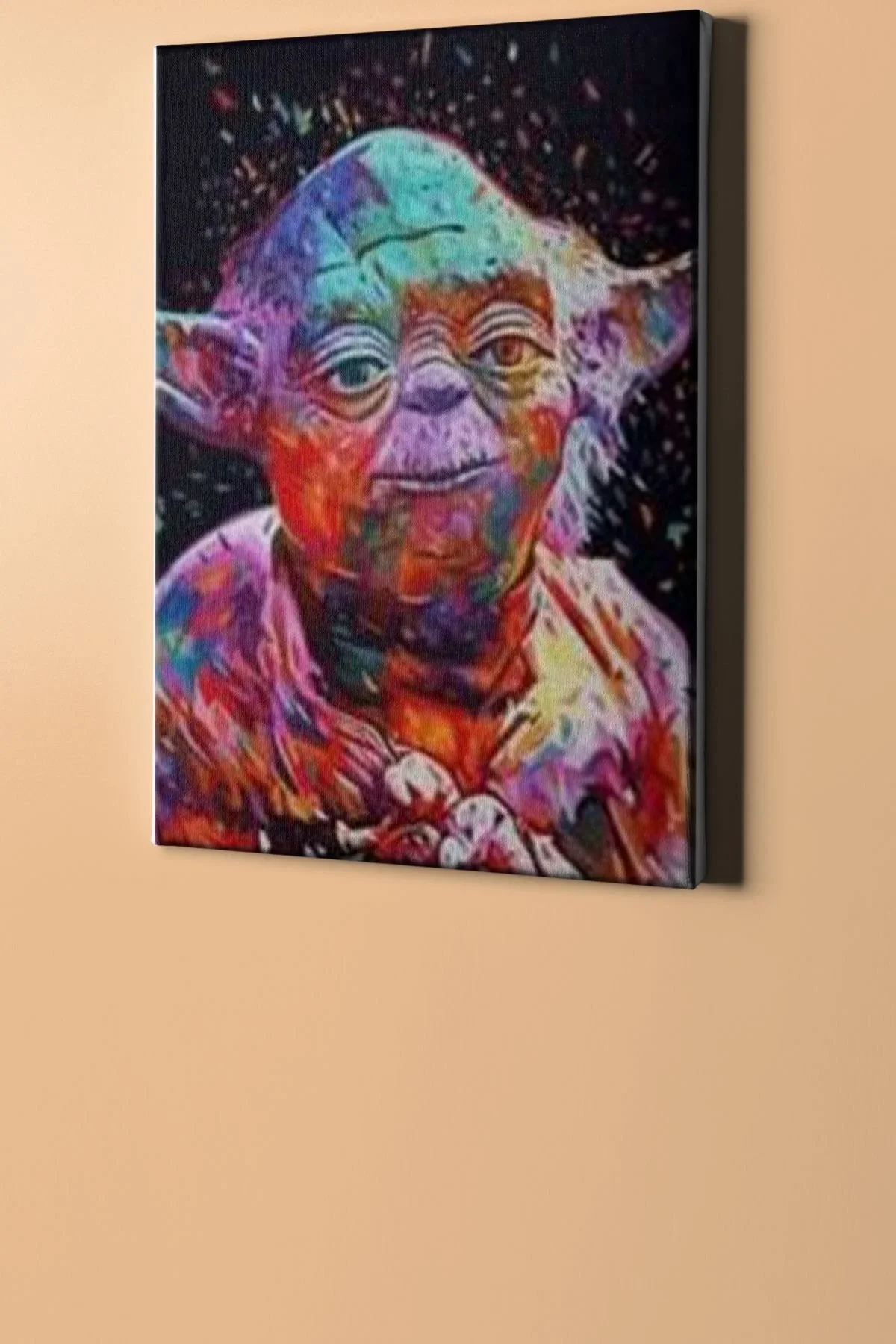 Sayılarla Boyama Seti Kasnaklı Starwars Yoda