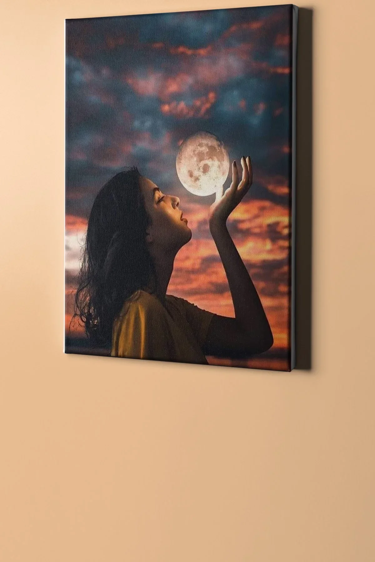 Sayılarla Boyama Seti Kasnaklı Dolunayla Fotoğraf