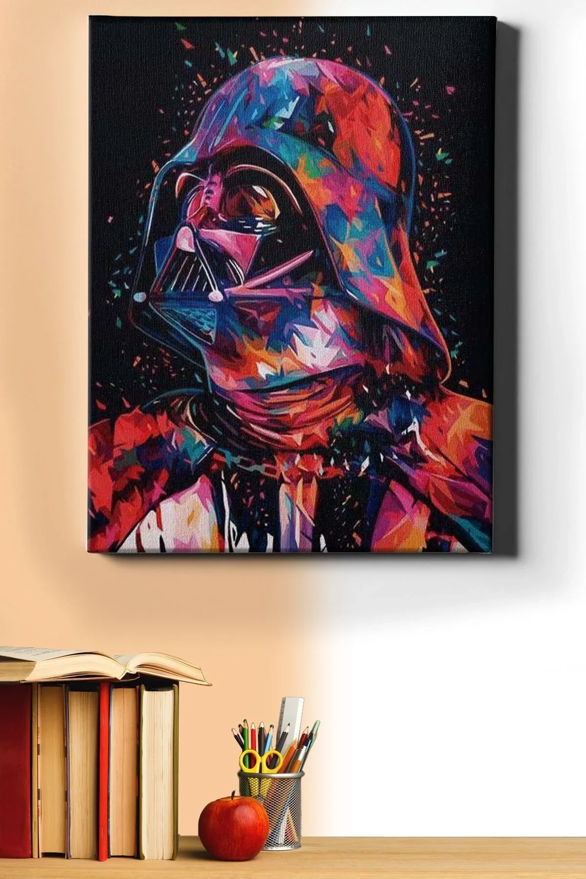 Starwars Darth Vader Sayılarla Boyama Seti Kasnaklı